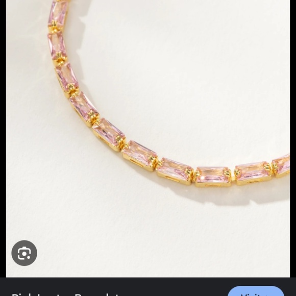 Uncommon James Gold and Pink Tone Bracelet - Picture 2 of 3